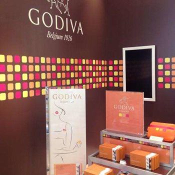 Godiva Point of purchase display