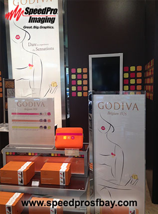 Godiva display