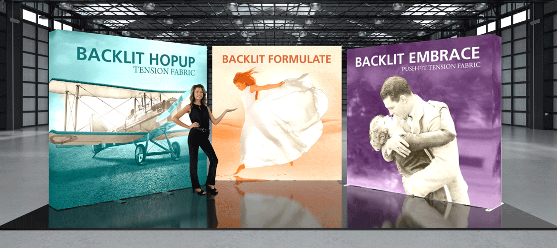 Fabric exhibits
