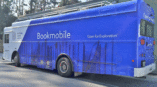 wrapped bookmobile bus