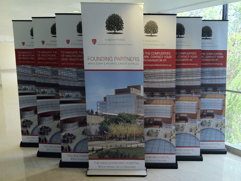 Stanford university medical center banner