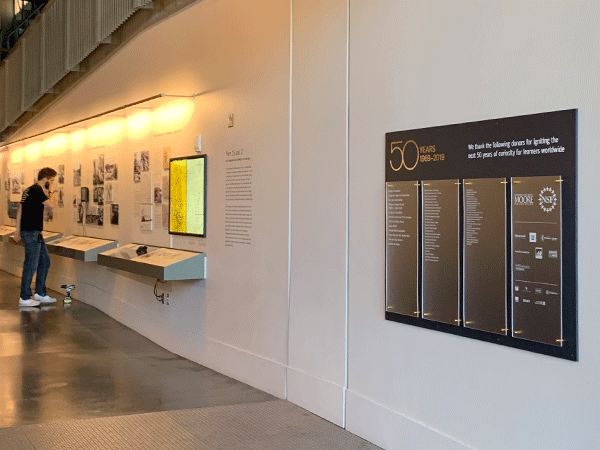 50 year plaque at Exploratorium