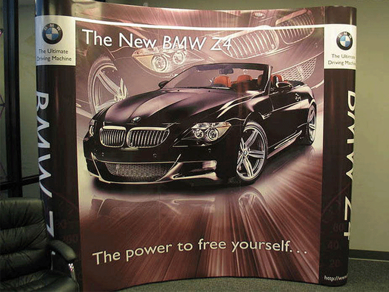 pop up display for BMW