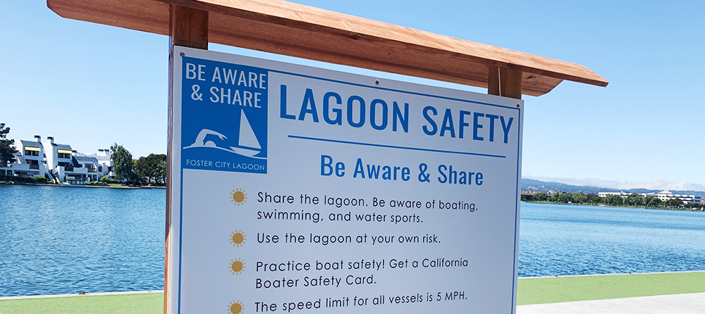 lagoon safety sign