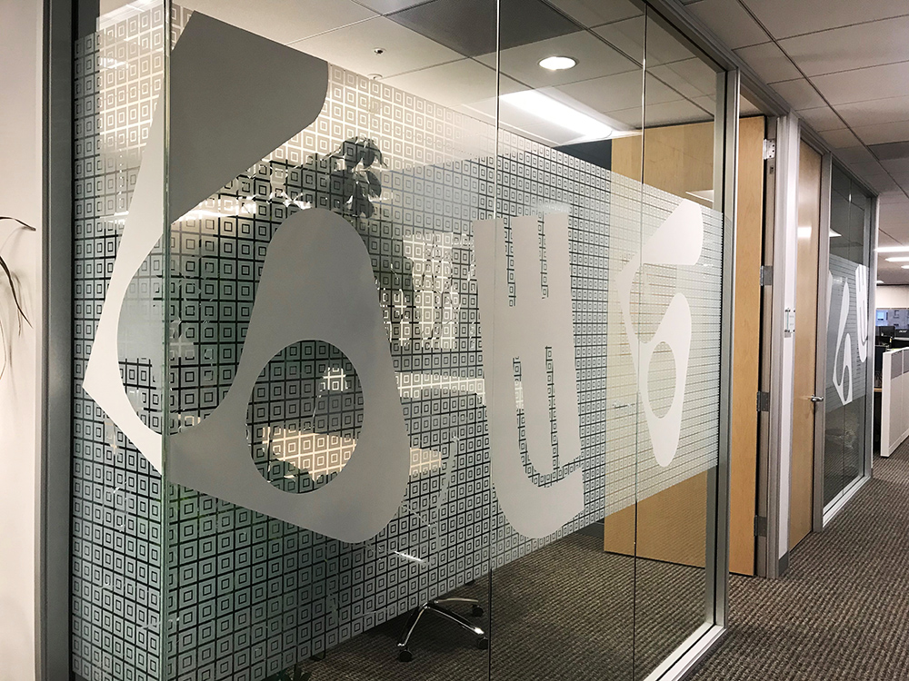 privacy glass added to a conference room