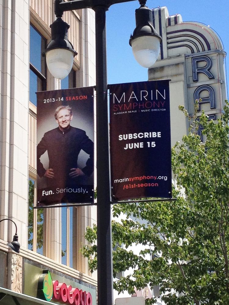 Marin Symphony banners