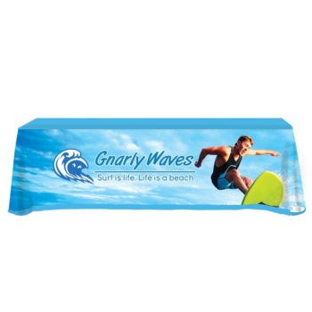 Gnarly Waves table cover