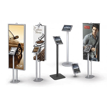tablet stands for trade show display