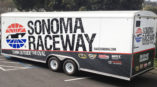 Sonoma Raceway trailer wrap