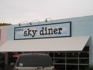 Sky Diner outdoor signage
