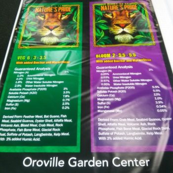 Oroville Garden Center event banner