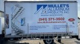 Box Truck Custom Vinyl Lettering Vehicle Wrap in Sarasota Florida by Speed Pro Imaging