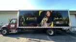Custom Vehicle Wrap Black Box Truck Vinyl Wrap in Sarasota Florida with Speed Pro Imaging