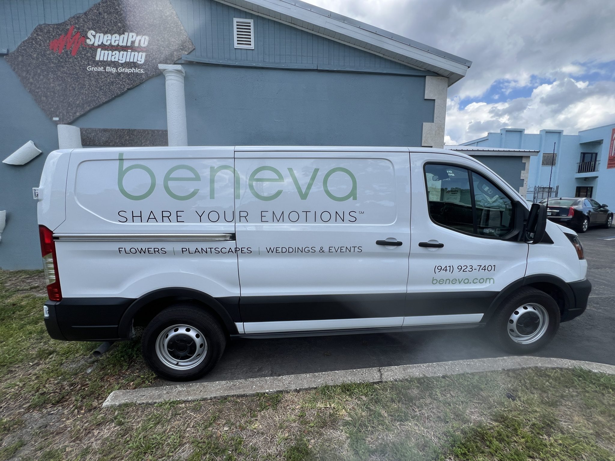 Custom Vinyl Lettering Vehicle Wraps in Sarasota Florida with Speed Pro Imaging