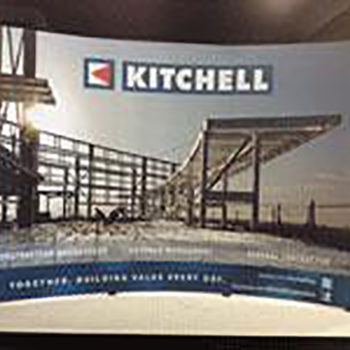 Kitchell inline trade show display