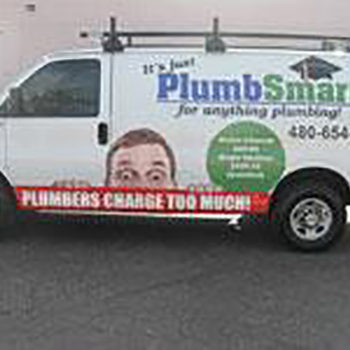 PumbSmart vehicle wrap
