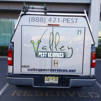 Valley Pest Services vehicle decals