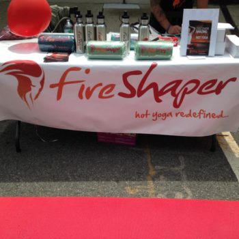 Fire Shaper table cover and swag