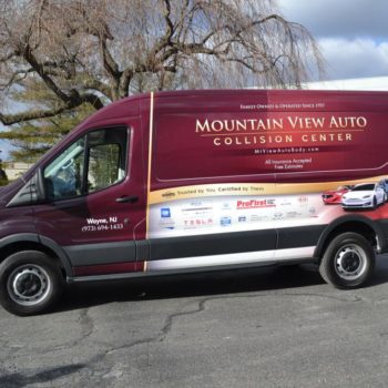 Mountain View Auto vehicle wrap