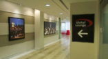 Global Lounge directional signage