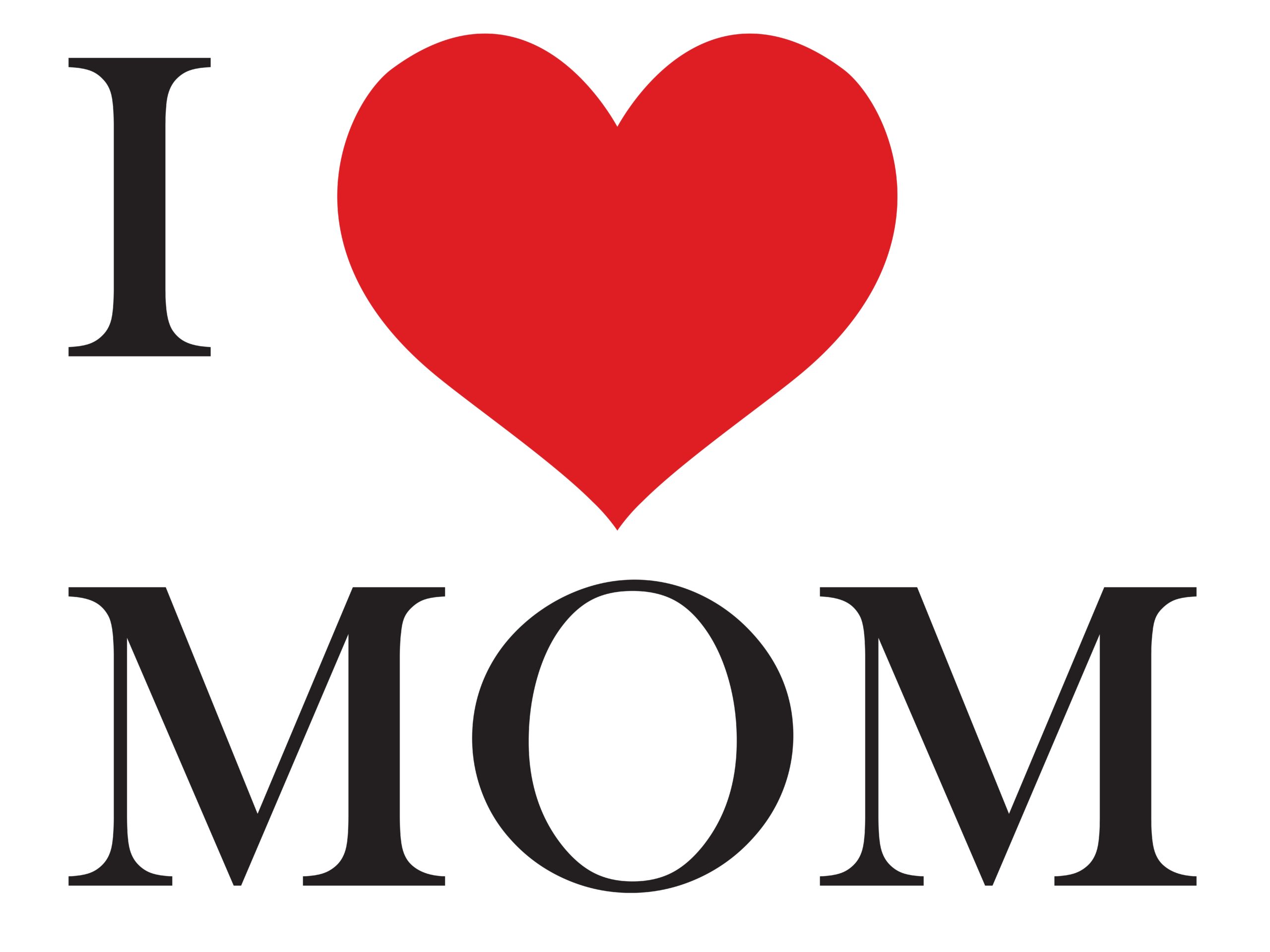 MDLL  - 4’ x 3’ I Love Mom