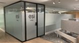 ESI office frosted glass
