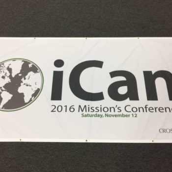 Ican mission conference banner