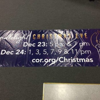 COR Christmas Eve banner