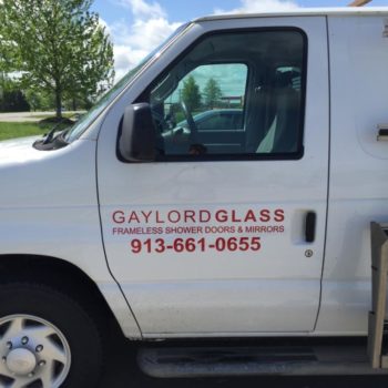 Gaylord glass truck door decal