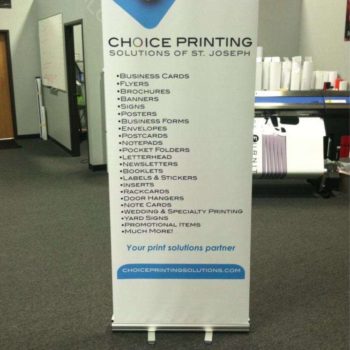 Choice printing solutions of St. Joseph banner
