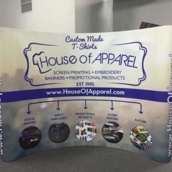 House of apparel event banner