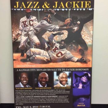 Jazz and Jackie event sign