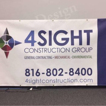 4 sight construction graphics outdoor sign
