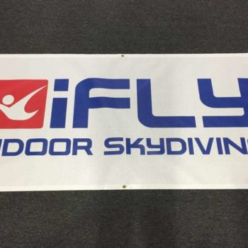 IFly indoor skydiving sign