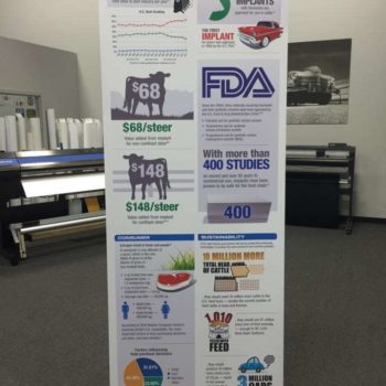 FDA cattle retractor sign Banner graphic