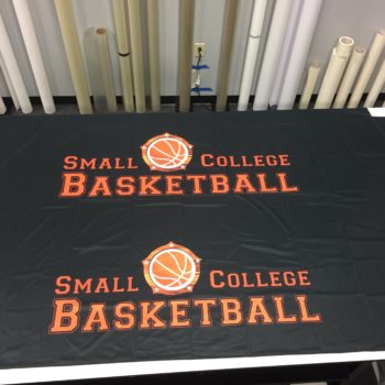 Small college basketball banner