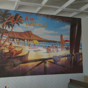 Aloha Hawaii wall mural