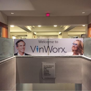 Vinworx event stair graphics