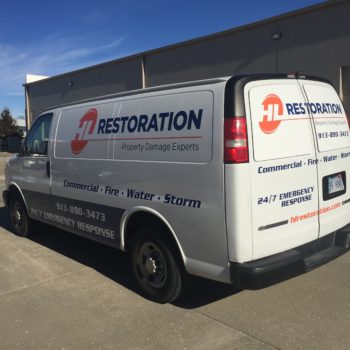 Restoration van wrap