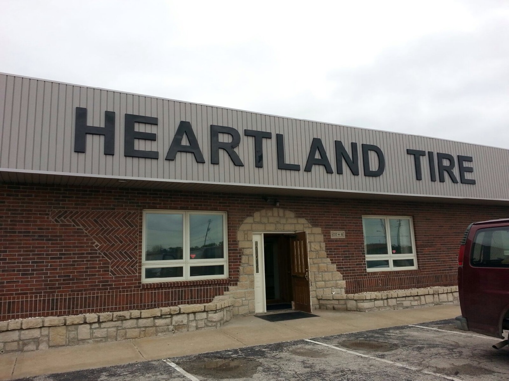 Heartland logo sign