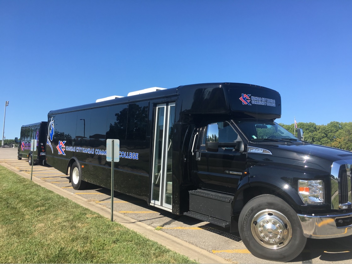 Kansas City Kansas Community College Team Buses