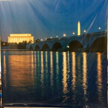 Washington, DC Potomac River reflection print