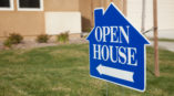 Open House yard sign
