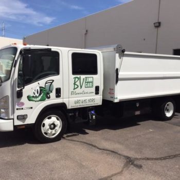 BV Lawn Care Fleet Wrap