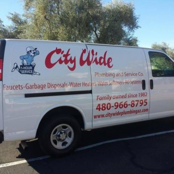 City Wide Plumbing Fleet Wrap