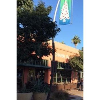 Seasonal hanging banners