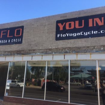 FLO Yoga and Cycling Banners