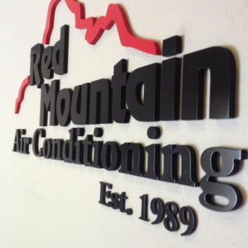 Red Mountain Air Conditioning Wall Decals