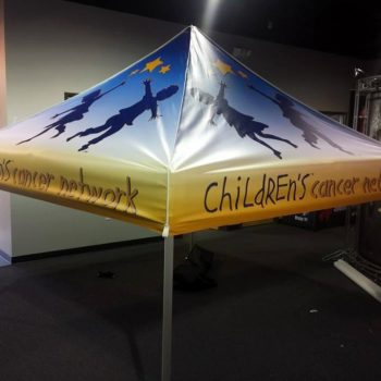Canopy Tent Children's Cancer Network Event
