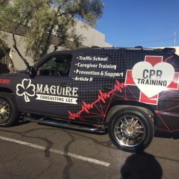 Maguire Consulting vehicle Wraps